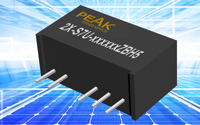 2X-S7U-151509ZBH5 - 2Watt bipolarer DC/DC Spannungswandler im SIP7 Gehäuse