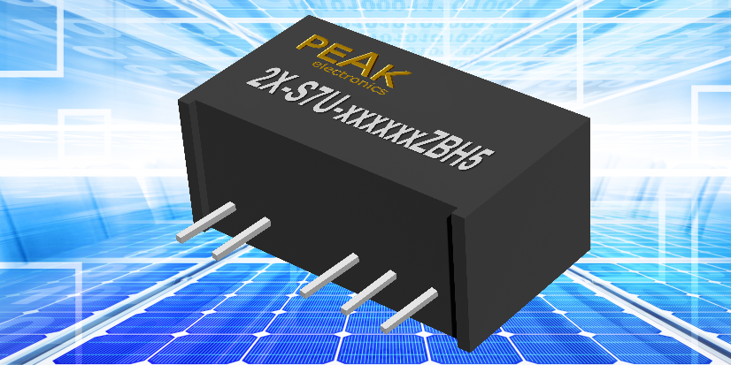 2X-S7U-151509ZBH5 2X-S7U-151509ZBH5 - 2 Watt bipolar DC/DC voltage converter in SIP7 case